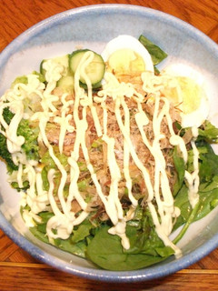 夏はさっぱりサラダうどん-レシピのメイン写真