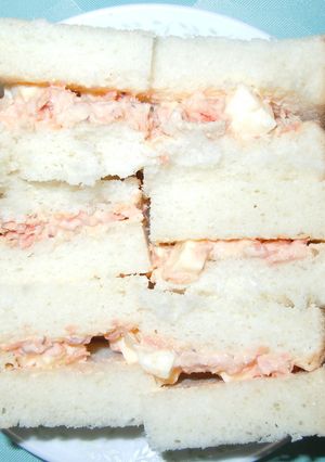鮭とチーズのサンドイッチ-レシピのメイン写真