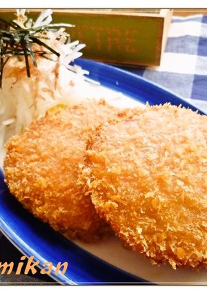 懐かしい♪ハムカツ～たまごチーズ入り～-レシピのメイン写真
