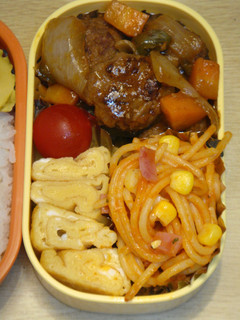 お弁当に煮込みハンバーグ♡-レシピのメイン写真
