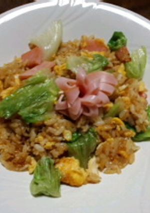 焦がし醤油の彩りチャーハン♪-レシピのメイン写真