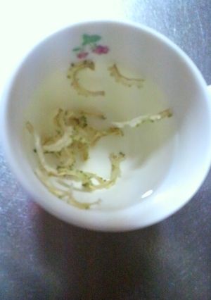 ◇ゴーヤのホット蜂蜜入りドリンク-レシピのメイン写真