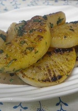 バジル風味の大根ステーキ-レシピのメイン写真