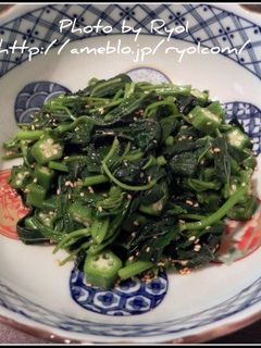 ねばねば野菜の和え物-レシピのメイン写真