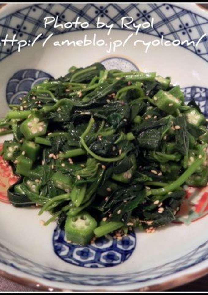 ねばねば野菜の和え物-レシピのメイン写真