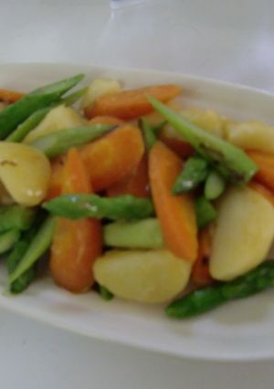 カラフル野菜のホクホク炒め♪-レシピのメイン写真