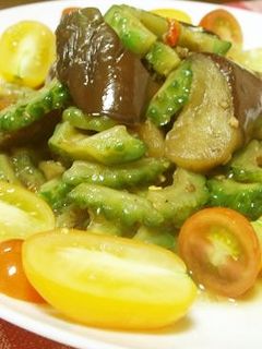 冷たく冷して、夏野菜の煮浸し-レシピのメイン写真