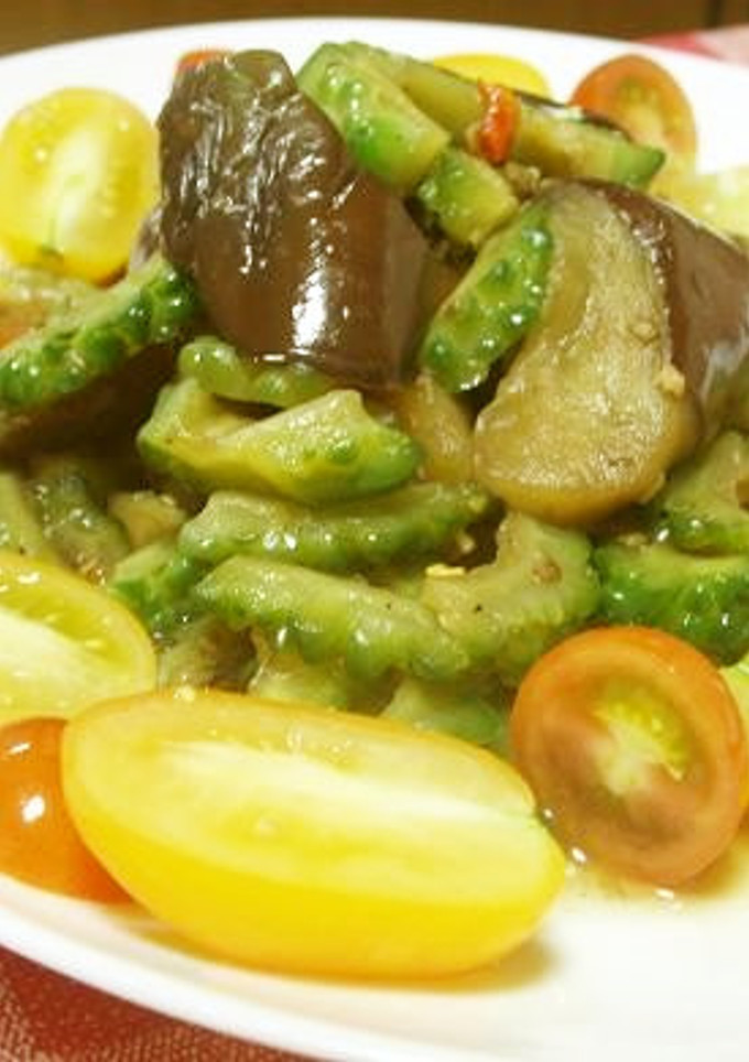 冷たく冷して、夏野菜の煮浸し-レシピのメイン写真