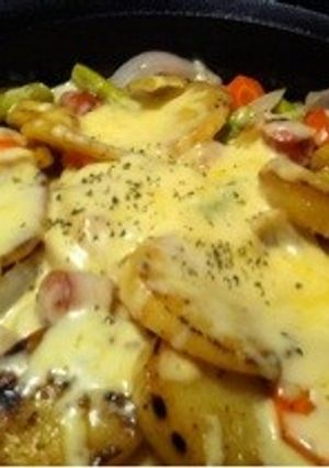フライパンで簡単おいしい グラタン-レシピのメイン写真