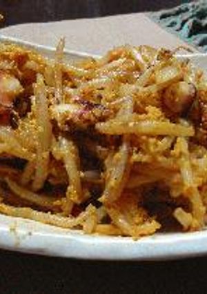 タコとモヤシのミモザ炒め-レシピのメイン写真
