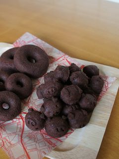 しっとり焼きドーナッツ♪-レシピのメイン写真