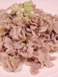 居酒屋の味!豚肉のネギ塩炒め-レシピのメイン写真