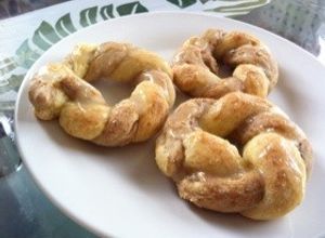 型不要♪シナモンロール風焼きドーナツ☆ 型不要♪シナモンロール風焼きドーナツ☆-レシピのメイン写真