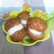 ミートボール③+ちくわ*お弁当に*