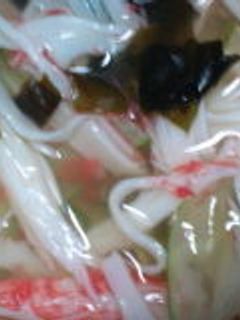 ワカメと胡瓜の酢の物-レシピのメイン写真