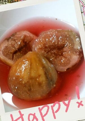砂糖控えめ！いちじくコンポート・2011-レシピのメイン写真