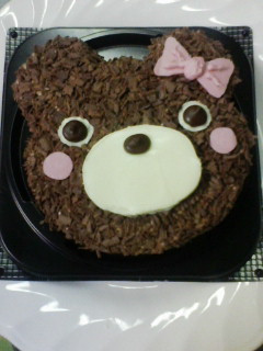 クマさんのケーキ-レシピのメイン写真