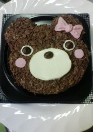 クマさんのケーキ-レシピのメイン写真