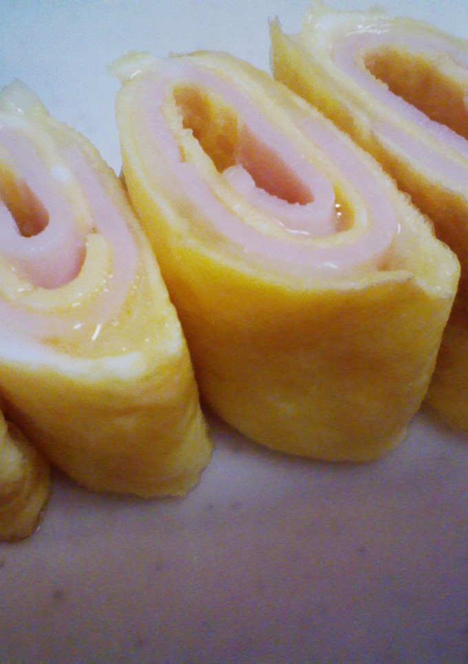 ハムとチーズの卵焼き-レシピのメイン写真