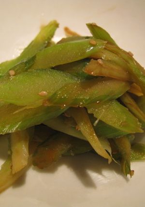 セロリのきんぴら-レシピのメイン写真