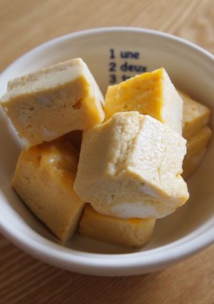 レンジで簡単ころころ卵焼き~プレーン~-レシピのメイン写真