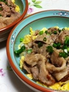 節約 簡単豚丼!冷凍肉でもふっくら-レシピのメイン写真