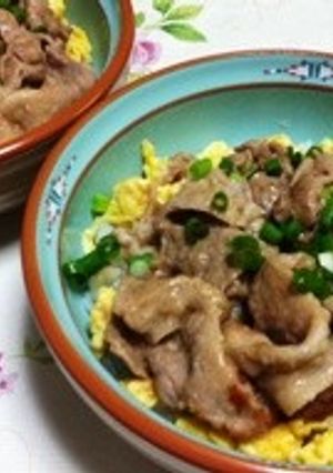 節約　簡単豚丼！冷凍肉でもふっくら-レシピのメイン写真
