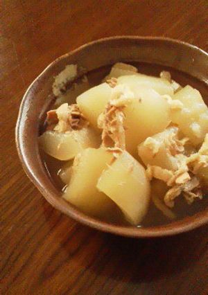 我が家の定番♪おふくろの味。夕顔の煮物☆-レシピのメイン写真