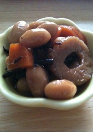 ひじきと大豆の煮物-レシピのメイン写真