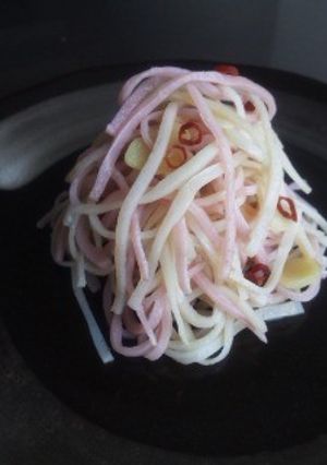 かまぼこのペペロンチーノ-レシピのメイン写真