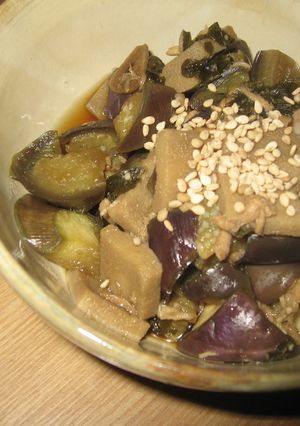 ルクエ♪レンジ♪なす♪ツナ♪簡単常備菜-レシピのメイン写真
