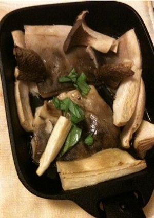 ホッケとエリンギのガーリック焼き-レシピのメイン写真