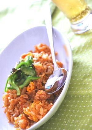 我が家のキムチ炒飯-レシピのメイン写真