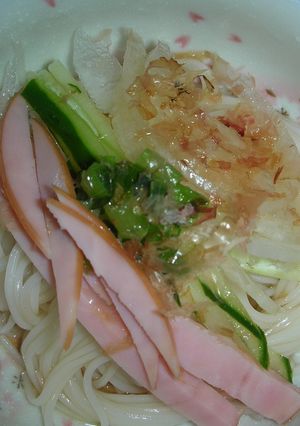 サラダ素麺-レシピのメイン写真