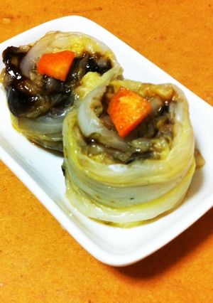 ★超簡単シリーズ⑦白菜海苔巻き巻き★*。-レシピのメイン写真
