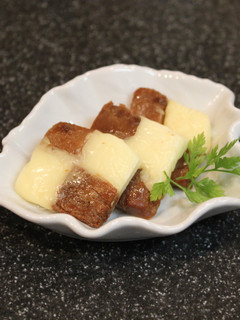 まぐろの角煮とチーズ♡ちびウマ♪おつまみ-レシピのメイン写真