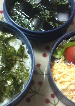 素麺弁当-レシピのメイン写真