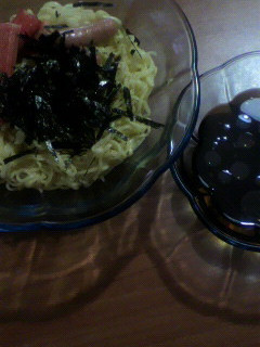 手軽にざる麺風-レシピのメイン写真