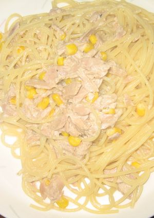 ツナとコーンのパスタ（・т・）-レシピのメイン写真