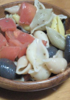 さっぱりトマトのマカロニサラダ-レシピのメイン写真