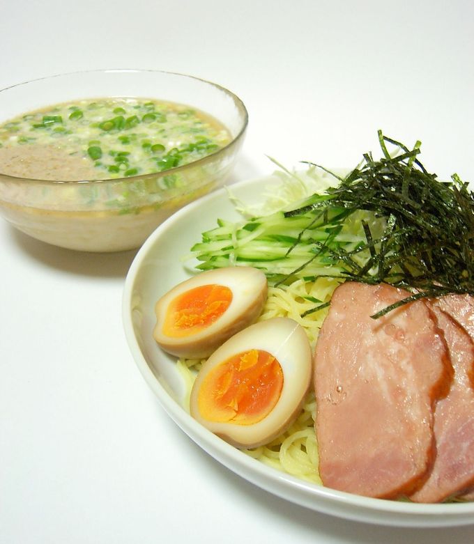 冷やしとんこつラーメン*つけ麺タイプ*-レシピのメイン写真