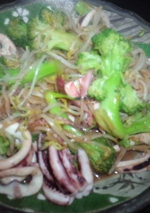 野菜と魚介のオイスター炒め☆-レシピのメイン写真