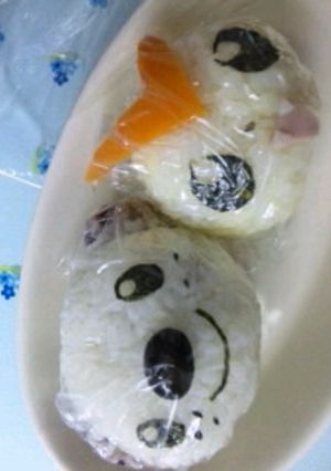 キャラ弁☆ポケモンのミジュラムと☆-レシピのメイン写真