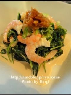 三つ葉と海老の和え物-レシピのメイン写真