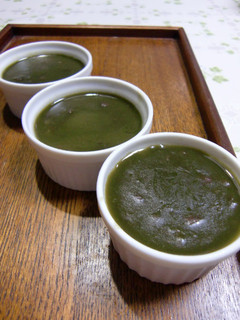 夏に!ゆであずき缶de抹茶水ようかん-レシピのメイン写真