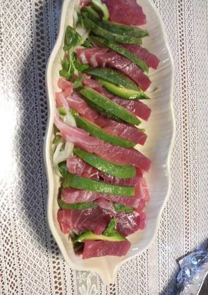 ＊マグロとアボカドのサラダ＊-レシピのメイン写真