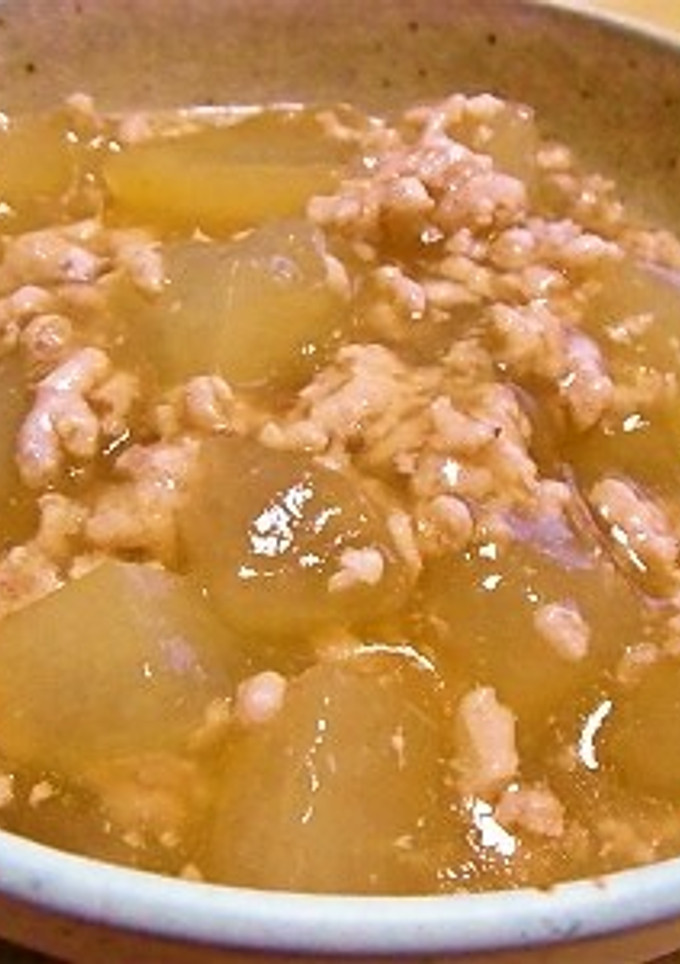 冬瓜と鶏ひき肉のとろとろ煮-レシピのメイン写真