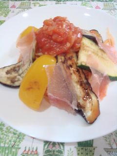 カフェみたい☆夏野菜の冷製パスタ-レシピのメイン写真