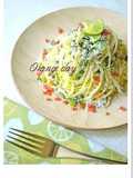 しらすと野沢菜のパスタ⋆すだちの香り
