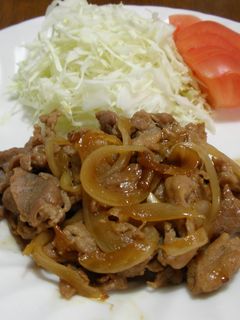 薄切り肉の豚生姜焼き-レシピのメイン写真